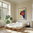thumbnail image 4 of Oakland-Basketball-Team - Illustration Basketball Minimalist Geometric Modern Art Abstract Pop Art Black Framed Wall Art Print 18 x 24 inches, 4 of 7