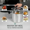 thumbnail image 3 of Magnaware Cast Aluminum 4 Quart Sauce Pan with Lid - Quality Cast Aluminum Pot with Even Heat Distribution and Retention, 3 of 9