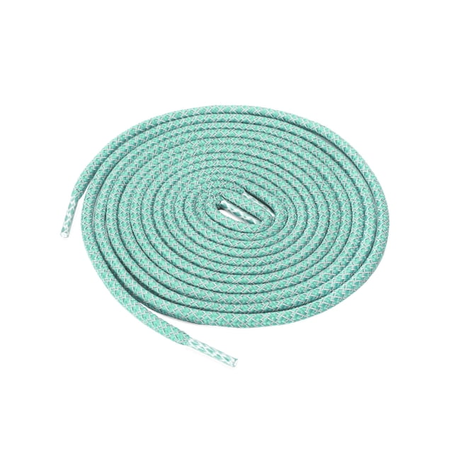 INSPIRE CHIC 2 Paires Lacets Ronds Élastiques Réfléchissants Unisexes pour Espadrilles Vert Pâle 160 cm/63 Pouces