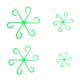 thumbnail image 1 of Clips de soporte para plantas (paquete de 4): abrazaderas de fijación para plantas trepadoras y marcos plegables para flores en 4 tamaños para un crecimiento estable en exteriores e interiores., 1 of 2