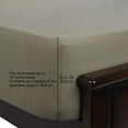 thumbnail image 3 of HOMETRENDS 4-Piece Vetiver Mix Flannel Sheet Set, Double, 3 of 6