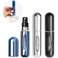 thumbnail image 3 of botellas de perfume de viaje con pulverizador, rellenables de 5 ml., 3 of 5