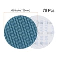 thumbnail image 2 of Discos de Lijado de Diamante 70uds Unique Bargains 5 Pulgadas 320 Grano Gancho y Bucle Azul Rombo, 2 of 6