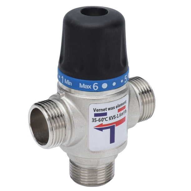 Válvula Mezcladora de Propositivo de Control de Temperatura, Fljo Grande para Agua Caliente Sanitaria, Accesorios Generales para Baña, Inodoro