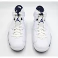 thumbnail image 2 of Ni - ke NEW AIR JORDAN 6 RETRO MENS SHOES SIZE 12 WHITE MIDNIGHT NAVY CT8529 141, 2 of 5