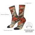 thumbnail image 4 of Vsdgher Gigantic Skull In Clouds Crew Socks for Men & Women, Breathable Casual Athletic Ankle Socks, 4 of 6