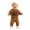 A-Brown182, variant on JAJAHO Newborn Baby Boy Clothes Halloween Outfit Letter Printed Sweatshirt And Pants Toddler Jogger Set 0-3T