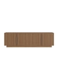 thumbnail image 5 of Aukfa LED TV Stand for TVs up to 75",Modern TV Cabinet Entertainment Center W/16-Color Lights for Living Room & Bedroom,Walnut, 5 of 7