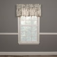 thumbnail image 2 of Ellis Curtain Abigail High Quality Water Proof Room Darkening Blackout Tailored Window Valance - 80x15", Porcelain, 2 of 4