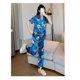 thumbnail image 4 of Disney-Pijama de seda para Mujer, traje de Casa de Mickey Mouse, conjunto de ropa de dormir de satén, 2023, 4 of 4