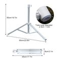 thumbnail image 4 of Generic Base de Parasol Pliable Extérieure avec Cadre en Acier Croisé, Portable pour Plage, Jardin et Camping, 4 of 6