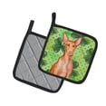 thumbnail image 2 of Carolines Treasures BB9889PTHD Pharaoh Hound St.Patricks Paire de Porte-Pot, 2 of 3