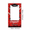 thumbnail image 3 of Graduation Decorations Class Of 2026 Graduation Party Photo Booth Prop Congrats Grad Background 2026 Gold And Black Grad Party Decor For High School College 70.9"X"39.4", 3 of 3