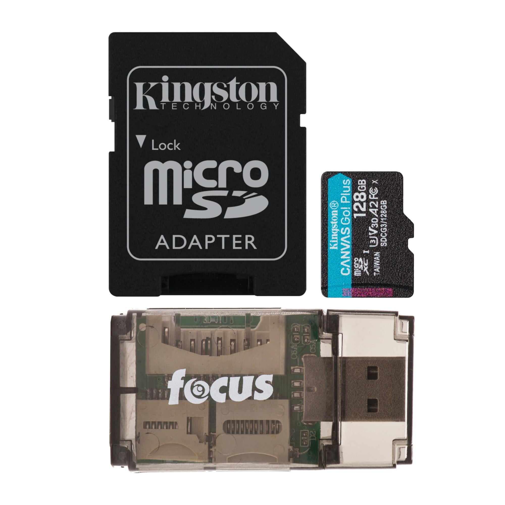 Kingston 128GB microSDXC Canvas Select Plus 100MB/s Read A1 Class