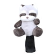 thumbnail image 1 of Bear Doll Golf Wood Headcover Club Subvenciones Cubiertas anti Scratch Funny Funny Funny Portable Práctico Protector de manga de novedad Gris, 1 of 8