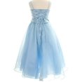 thumbnail image 2 of BNY Corner Flower Girl Dress Corset Back Baby Blue 10 HC1568, 2 of 4
