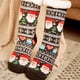 thumbnail image 5 of Naiovety 1 par de calcetines de estilo navideño para invierno, bonitos y cómodos calcetines, calcetería a la moda, calzado cálido para el Suministros térmicos Negro, 5 of 5