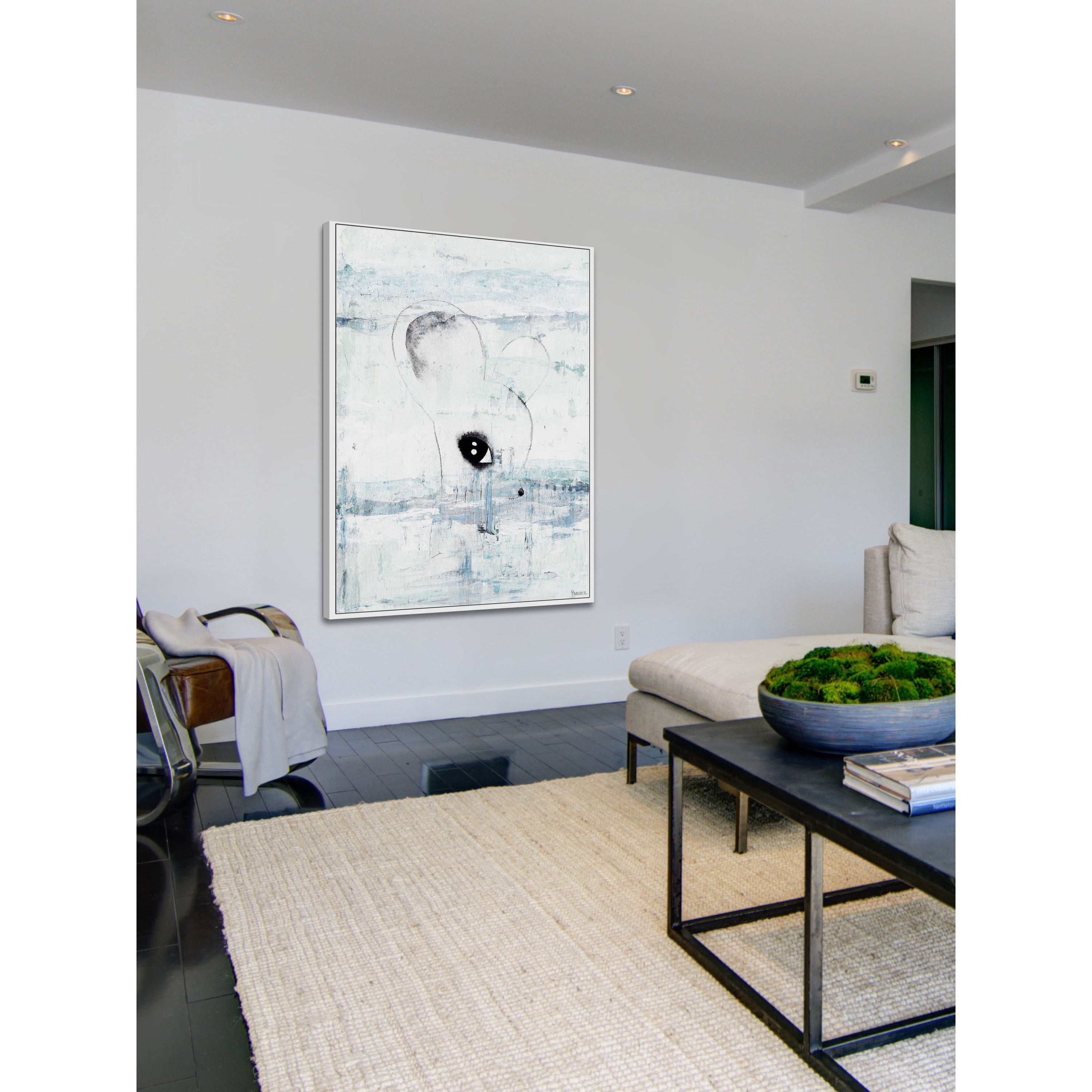 "Sweetness" Floater Framed Painting Print on Canvas