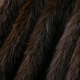 thumbnail image 4 of Battilo Fluffy Brown Faux Fur Throw Blanket, Plush Cozy Thick Fur Throws for Living Room,60"x80", 4 of 9