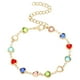 thumbnail image 2 of Collar para mujer, joyería para mujer, joyería para mujer, pulsera colorida y bonita para mujer, pulseras delicadas con cadena ajustable, joyería delicada, collar con alas de ángel., 2 of 5