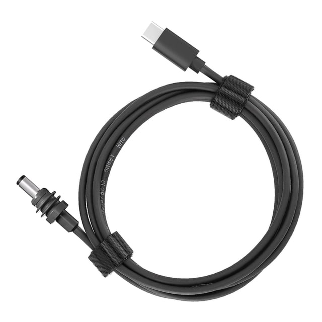Cable de Alimentación Masculino Tipo C Macho A CC, Enchufe de Cable de Alimentación USB C A CC y Reproducir 10 pasteles IP68 Resistente Al Agua Para Exteriores