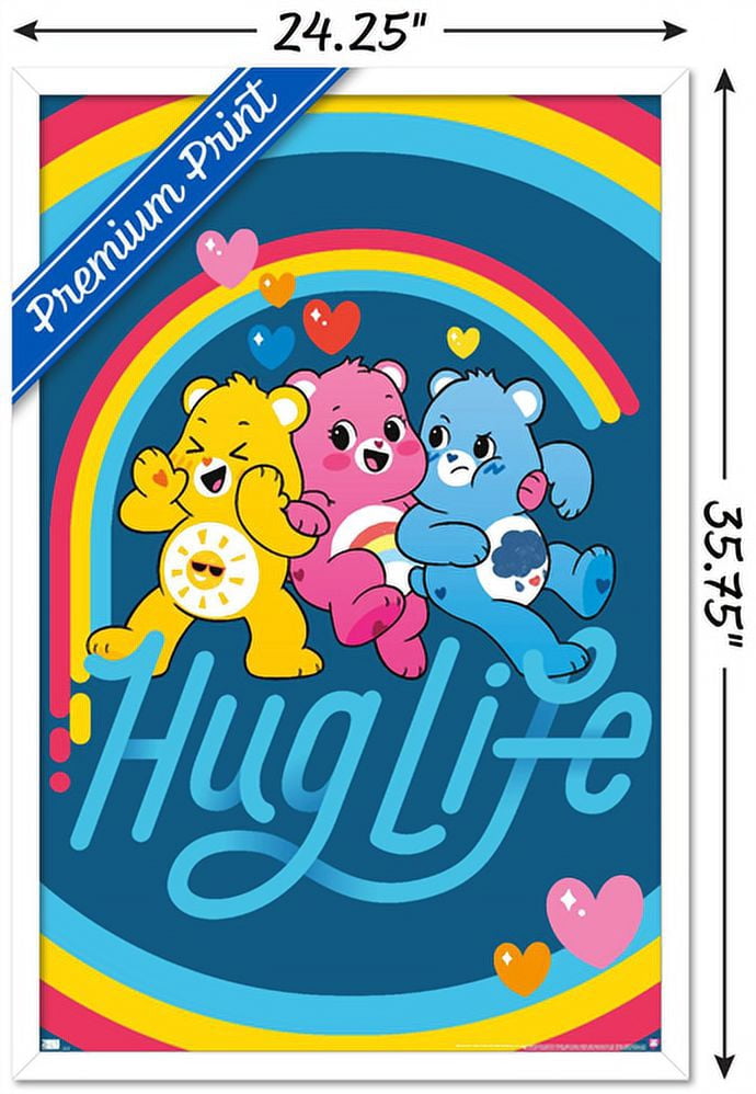 Care Bears: Unlock The Magic - Hug Life Wall Poster, 22.375" x 34" Framed