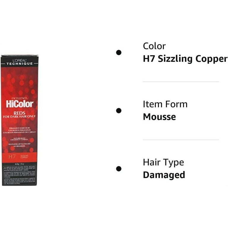 L'Oreal Paris Excellence HiColor 1.7 oz Permanent Hair Color for