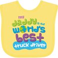 thumbnail image 3 of Inktastic Truck Driver Daddy Boys or Girls Baby Bib, 3 of 4