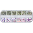 thumbnail image 1 of 1 Box Sparkling Nail Rhinestones Create Stunning 3D Nail Art with Shiny Faux Crystal Charms for DIY Nail Designs, 1 of 10