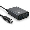 thumbnail image 3 of BESTEK 150W Power Inverter, DC 12V to 110V AC Car Converter Adapter with 4.2A Dual USB Charger, Thinner Design with ETL Listed,Gray, 3 of 9