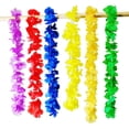 thumbnail image 2 of 36 cuentas tropicales hawaianas Luau Flower Lei Party Favors (3 docenas) Adepaton HMHZ1071, 2 of 7