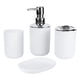 thumbnail image 1 of Set de regalo Set de accesorios Piezas Dispensador Conjunto Cepillo de dientes Loción Set de baño blanco, 1 of 9