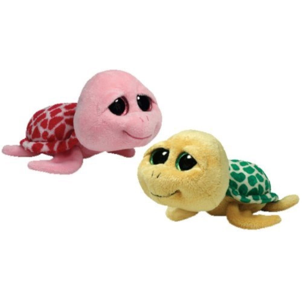 Ty Beanie Boos Shellby and Pokey Turtles set