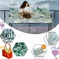 thumbnail image 3 of XXLYY Porch Swing Cushions, Waterproof Swing Replacement Cushions with Backrest and Ties, Garden Bench Seat Cushion, Outdoor Porch Patio Swing Non-Slip Chairs Pad, 3 of 7