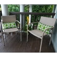 thumbnail image 4 of VargottamIndoor/OutdoorPolyester FabricLumbarPillowCover,All-Weather Waterproof Rectangular Cushion Case for Patio Furniture,16" x 24"Set of 2 -Ikat-60, 4 of 6