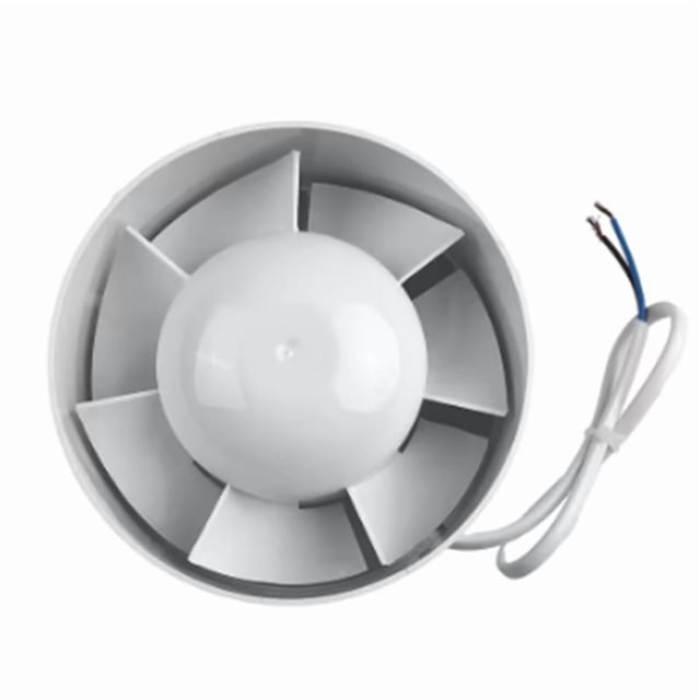 Ventilador extractor de 4 pulgadas (100 mm) de bajo nivel de ruido