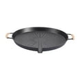 thumbnail image 1 of Bandeja para hornear antiadherente, plancha redonda para barbacoa, accesorios de uso , utensilios de cocina portátiles, sartenes, parrilla para, 1 of 9