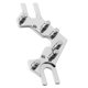 thumbnail image 4 of Afinador de cuerdas de guitarra Accesorio de instrumento de cabeza de afinador de bloqueo de cuerdas de metal para reemplazo Plata, 4 of 5