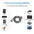 thumbnail image 2 of 5MM RCA Splitter Professional Alloy Plug Adapter Headphone Splitter Video Camera Switch Home Supplies for Television CD TV Box 3m, 2 of 7