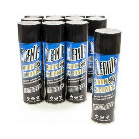 Maxima Racing Oils 75920 Clean Up Chain Cleaner - 15.5 oz - Case of 12
