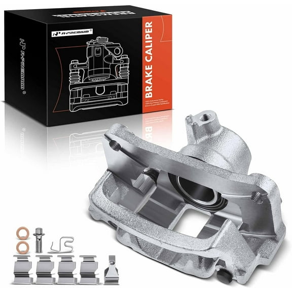A-Premium Disc Brake Caliper Assembly with Bracket Compatible with Select Lexus and Toyota Models - 4Runner 2010-2020, Sequoia 2001-2007, GX460 2010-2020, GX470 2003-2009 - Rear Right Passenger Side