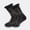 Black/Brown, variant on Men Sherpa Lined Slipper Socks, Vintage Ethnic Geometric Knit Non Slip Gripper Winter Warm Sock