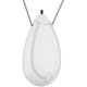 thumbnail image 1 of Purificador de aire portátil, mini, purificador de aire personal para viajes, collar de carga USB portátil y purificador de humo, color blanco, 1 of 5