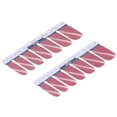thumbnail image 3 of Peahefy DIY Nail Wraps,14pcs Nail Polish Strip DIY Adhesion Nail Wraps Decals Transfer Sticker Manicure Tool,Nail Full Wrap, 3 of 8