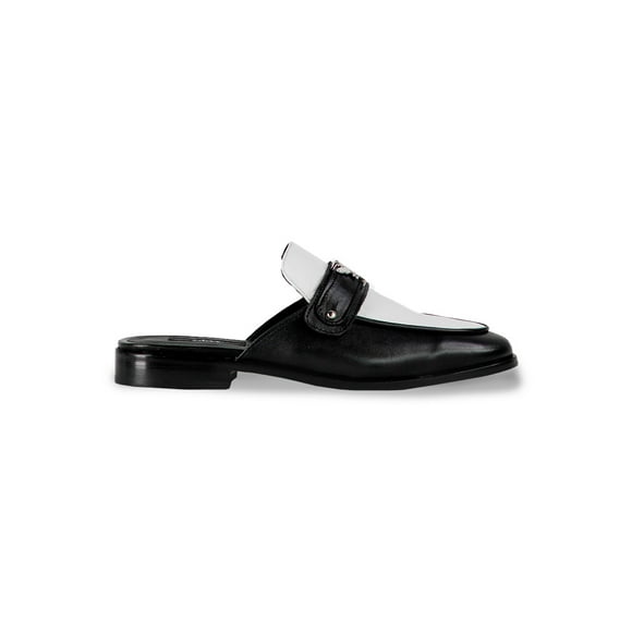 Mules Blanco negro The Valentina B&W