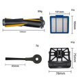 thumbnail image 3 of Kit Brosse de Rechange et Filtre à Hepa Compatible avec Shark Iq Rv1001ae Rv101, 3 of 5