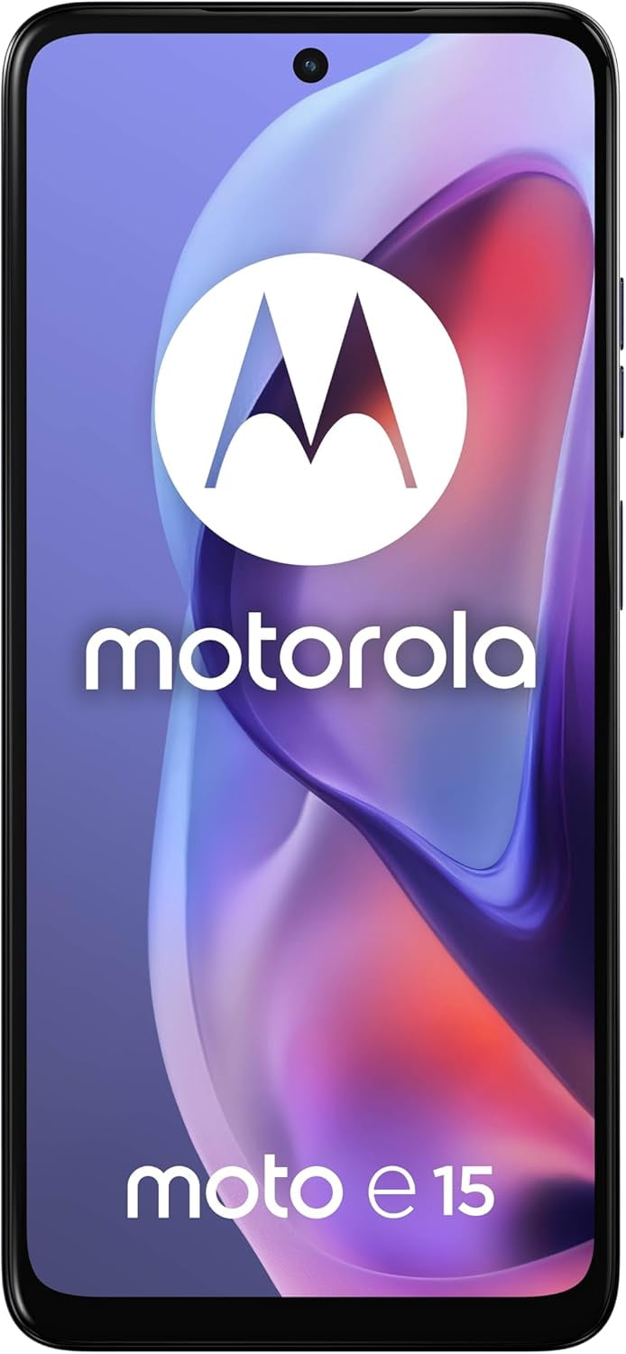 Motorola Moto E15 6.67" 90Hz Display | 64GB Storage | 5200 mAh Battery | GSM Unlocked Dual SIM International Version Smartphone (Brand New)
