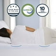 thumbnail image 2 of Sleep Innovations Dual Layer 4 Inch Memory Foam Mattress Topper Queen Size Ultra Soft Support 3 Inch Cooling Gel Memory Foam Plus 1 Inch Fluffy Pillow Top Cover, 2 of 5