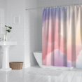 thumbnail image 2 of Dreamy Pastel Sky Shower Curtain 84"x72" ,Bathroom Decorative Shower Curtains Set with 12 Hooks,Modern Waterproof Washable Shower Curtain, 2 of 6