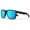 Black/Blue, variant on Sunglasses for Big Wide Heads Men TR90 Ultralight UV400 Protection Sun Glasses